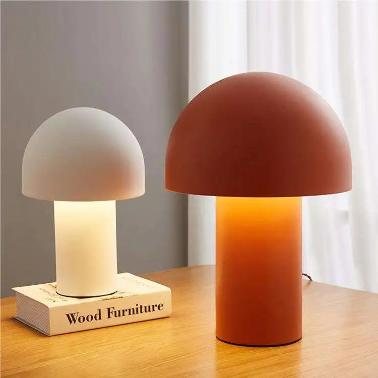 Living Room Bedroom Bedside Study Office Desk Lighting Home Decor Nordic Simple Mushroom Table Lamp