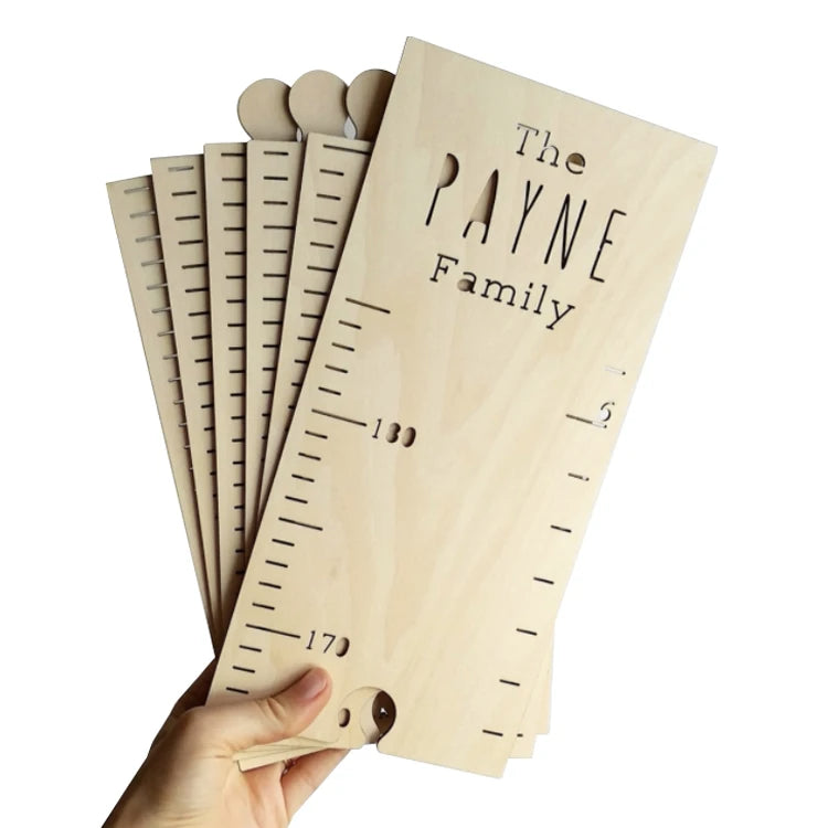 Custom Kids Growth Chart Height Growth Chart  Rulers Wood Wall Decor  for Kids