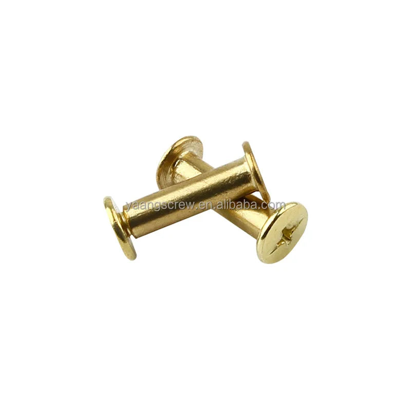 Chicago Screw Customized Stainless Steel Brass Chicago Screw Binding Post Male and Female Screw