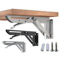 Zuogang Wall Mounted Metal Bearing Support Bracket Table Bracket Type Metal Wall Mounted COLLAPSIBLE Bracket