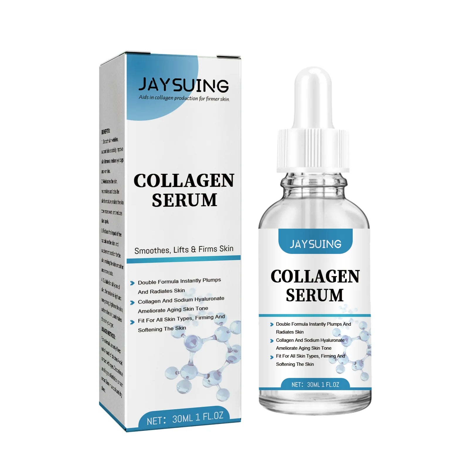 Best Selling Jaysuing Tender Moisturizing Nourishing Skin Collagen Anti Wrinkle Firming Serum
