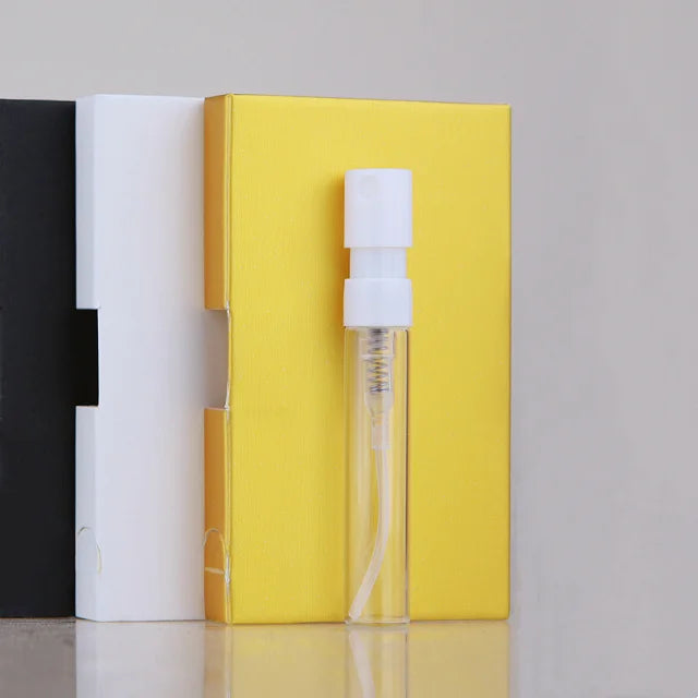 Free Sample Empty Portable Cosmetic Packaging Small Crimp Glass Bottles 1.5ml 2ml 2.5ml Spraying Perfume Bottle