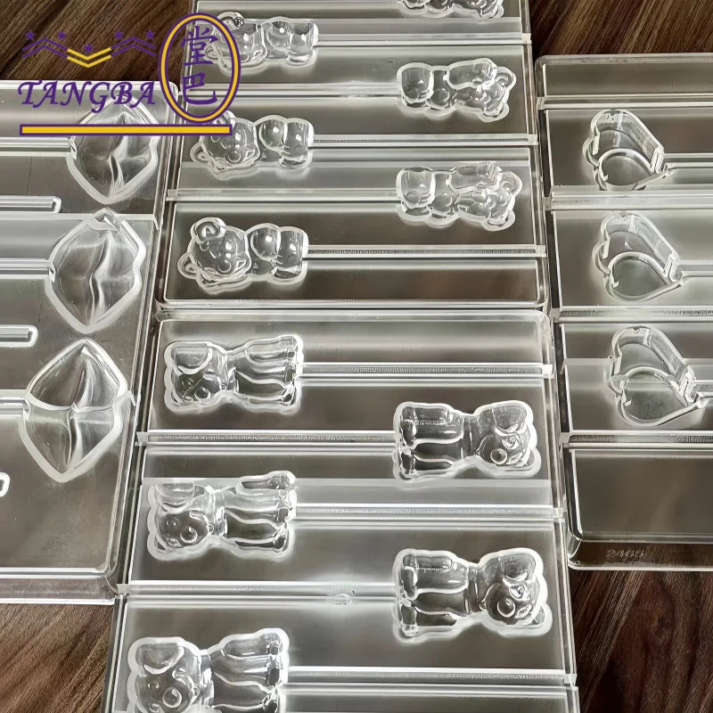Tangba Chocolate Lollipop Mold 3D Cartoon Chocolate Mold Three-dimensional Chocolate bar Mold