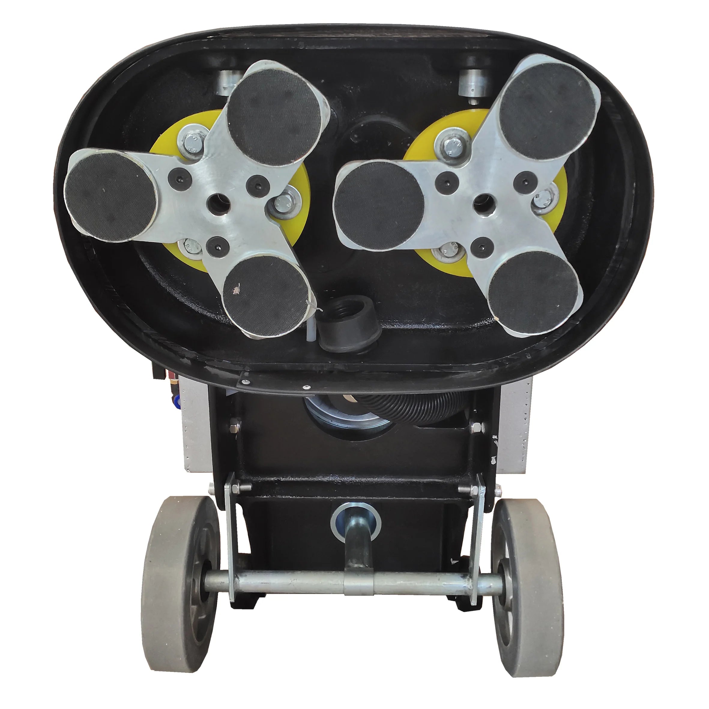 ASL500-T2 Manual Concrete Polisher Floor Marble Granite Grinder with Motor & Pump Gearbox 4KW 500mm Max Length