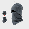 Custom logo Man Running Beanies and Neck Warmer Winter Hat and Scarf Set
