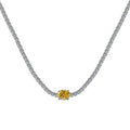 Wholesale Mexican Jewelry 925 Sterling Silver Cubic Zirconia Choker Jewelry Gifts Valentine's Day Necklace for Women