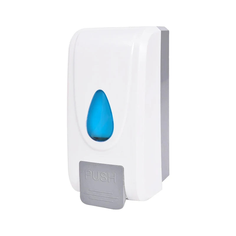 1000ml Manual Press Foam Soap Dispenser Gel Liquid Refillable Bottle for Bathroom of Hotel Hospital School Office