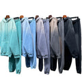 Support Sample 2 Piece Set Casual Unisex Sweatsuit Suit Couple Track Suits Sport Wear Jogging Printing Jogging Tracksuits