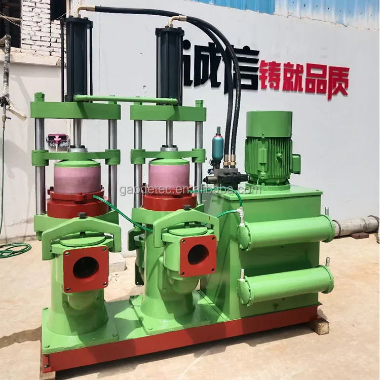 Hydraulic slip Plunger Double Ram Piston Pump for Porcelain Tile Clay Industries