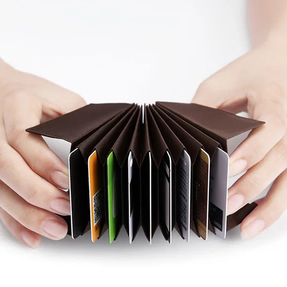 9.5*5.5Cm Cloth Organ 10 Card Slots Inner Pages for Wallet Card Holder