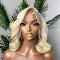 HD for for Wig Brazilian Remy 100% Virgin Blonde Women Wholesale Bone Straight Double Drawn Glueless Human Hair Wigs