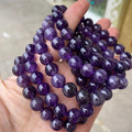 SC Factory Wholesale 6mm 8mm 10mm 12mm Men Lucky Feng Shui Healing Crystal Carnelian Tiger Eye Amethyst Natural Stone Bracelets