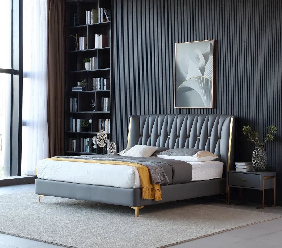 Furniture Italy Set Bunk Modern Solid Wood Single Bed Luxury Double Design Hotel Used king Size Bed Other Kids Bedroom Furniture