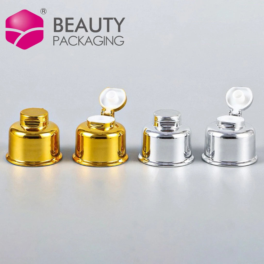 Quality 20/410 24/410 28/410 Bell Shape Plastic PP Flip Top Cap for Lotion Bottle UV Bottle Lid