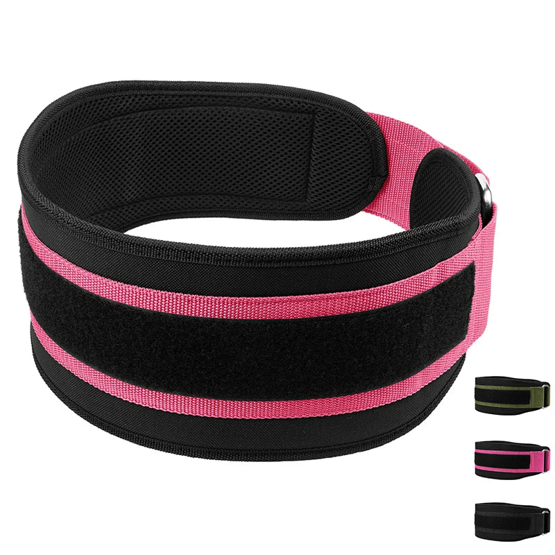 LADYGLOW Customizable Adjustable Powerlifting Self-Locking Back Support Gym Fitness Cheap Powerlifting Weight Lifting Belt