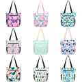 Floral Beach Bag Ladies Women's Tote Summer Tote Mesh Beach Tote Bag for Women Shopping Ladies Sea Bags Beach Custom logo