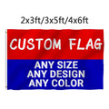Logo Personalized Banner Customized Advertising Digital Printed 3x5Ft Custom Flags