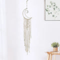 2022 OEM ODM Bohemian Macrame Dream Catcher Wall Hanging Home Decoration Breathable Woven Tapestry Moon Feature for Home Textile