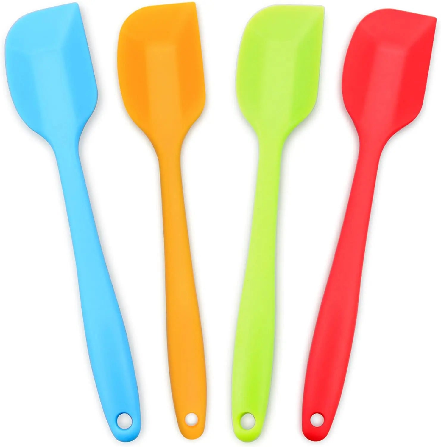Heat Resistant Kitchen Silicone Spatula Scraper for Cake Cream Pastry Butter Batter Mixing Cooking Baking
