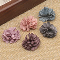 Fashion  Handmade Flowers Artificial Chiffon Wedding Decoration Flower for Dress Flores Artificiales Al Por Mayor