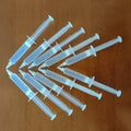 Teeth Whitening Salon Use 16% HP Hydrogen Peroxide Teeth Bleaching Whitening Gel Clear Syringe with Tip in 10ml Large Size