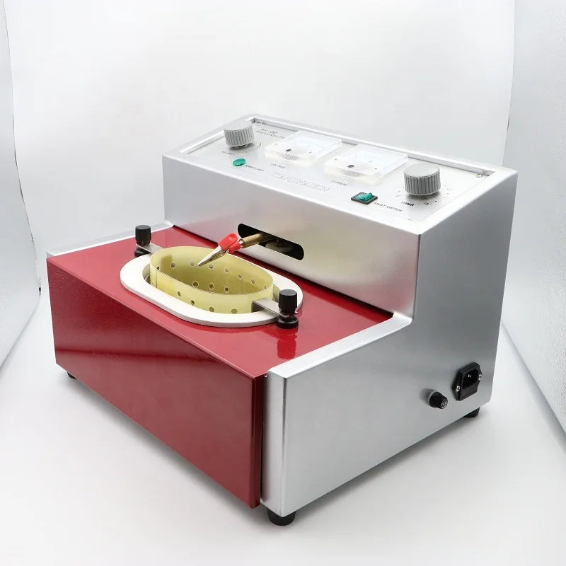 Dental Lab Equipment Portable Electrolytic Metal Polishing Machine for Stainless Steel Workpieces
