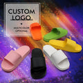 High Quality Custom PVC Slippers Latest Design with Logo Waterproof Anti-Slip Recyclable-Wholesale Plain Slides