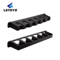 LETOYO Fishing Rod Racks Wall Mounted Bracket Storager Plastic Rack Fishing Rod Portable Stand Tackle Box Rod Holder