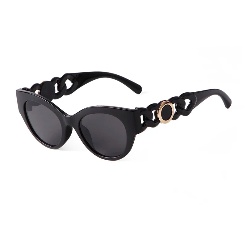 ADE WU STY2199J Fashion Retro Cat Eye Sunglasses Women Personalized  Hollow Out Frame Sun Glasses Shades Eyewear UV400 Wholesale