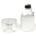 Portable Outdoor Camping 1L Aluminum Metal Kettle Aluminum with Camo Outer Packaging