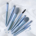 2023 Wholesale Professional 8Pcs Travel Mini Makeup Brush With PU Bag