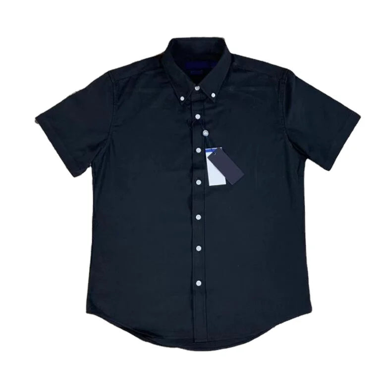Designer Brand logo Embroidery Short Sleeve  Shirts Men Summer High-end Casual Polo Golf Shirt Custom Wholesale