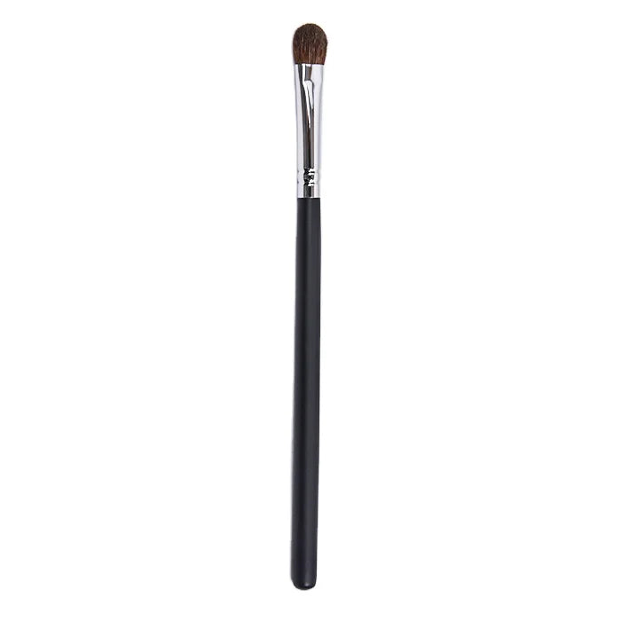 Dongmei OEM Smudge Eyeshadow Brush Natural Pony Hair Wood Handle for Eye Shadow Concealer Travel-Friendly Powder Application