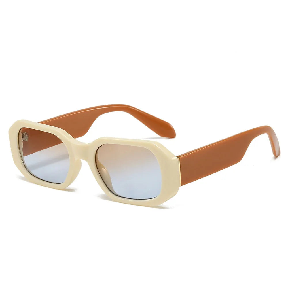 XY6187 New Product 2025 Small Rectangle Retro Sun Glasses Fashion Trendy UV400 Protection Sunglasses for Women and Men