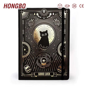 Stationery Hard/Soft Cover Black Cat Dotted Lined Bullet Paper Journal Notebook