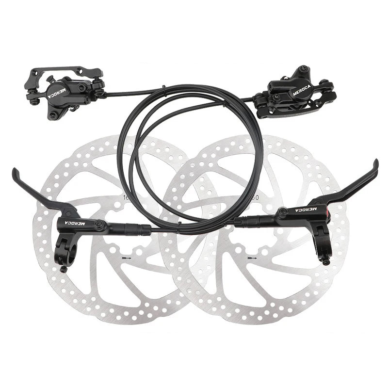 High Quality MEROCA M800 800/1400mm Bicycle Brake MTB Mountain Bike Hydraulic Disc Brake Set