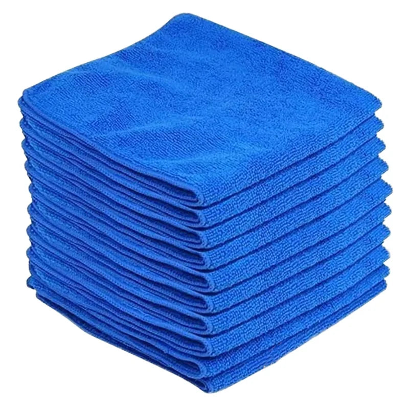 80% Polyester & 20% Polyamide Durable 300GSM Warp-knitted Microfiber Cleaning Cloth 40*40cm Kitchen Absorbent Plain Style