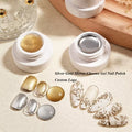 OEM Metal Gel Nail Polish Japanese Nails Art Manicure UV LED Armor Oil Glue Gold and Silver  Metallic Mirror Nail Polish