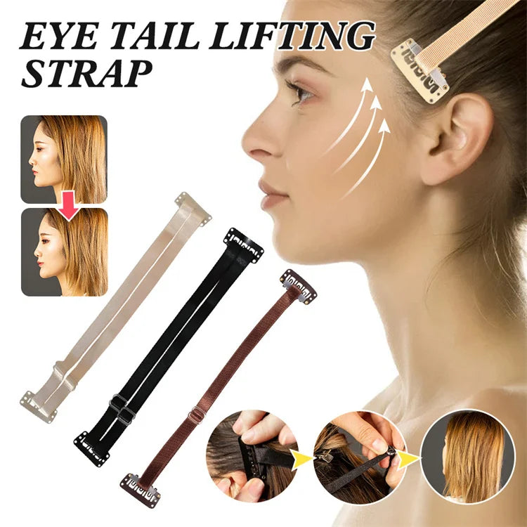 Elastic Facial Slimming Bands Anti-Wrinkle Invisible Face Lift Strip Hairpin Adjustable Face Eyes Lifting Tapes Skin Care Tools