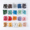 20pcs Wholesale Golden Ball Birthday Party Cake Topper Themed Birthday Mini Balloons Foam Faux Balls for Cake Decoration
