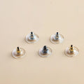 Stainless Steel Ear Backs Stopper Earnuts Stud Earring Back Supplies for DIY Jewelry Findings Making Accessories Wholesale