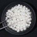 Factory Direct Sale 3mm White Moissanite Cut Spherical Beads Bulk Gemstones