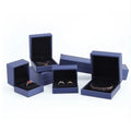 European Wholesale Jewelry Box Packaging Luxury Leather Ring Boxes Jewellery Packaging