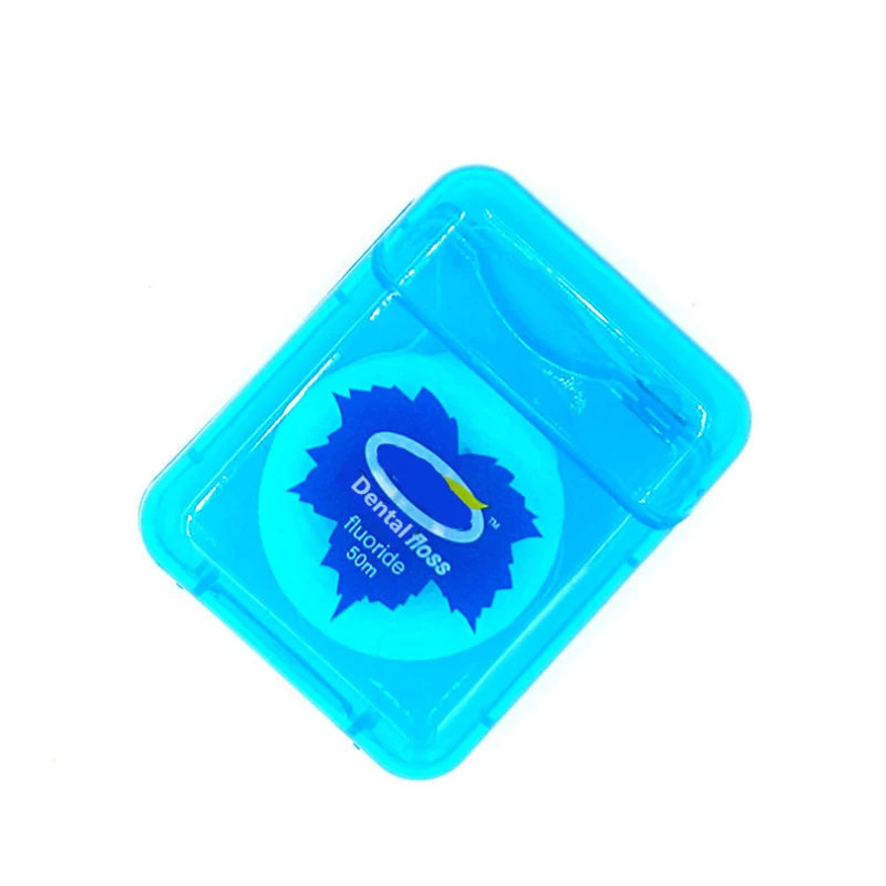 Hi Quality Nylon Fluoride Dental Floss 50M Fluoride Flosser