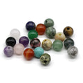 Wholesale Fashion Natural Stone 3mm Big Hole Stone Beads for Jewelry Making Charm 10mm for Bracelet Earrings Accessories