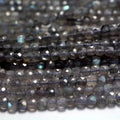 Meihan Natural Labradorite 4mm Faceted Cube Loose Beads for Jewelry Making Design Gift DIY