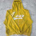 OEM 500GSM Heavyweight Streetwear Hoodie for Men Vintage Washed Boxy Fit Zip up Custom Rhinestone Logo Pullover