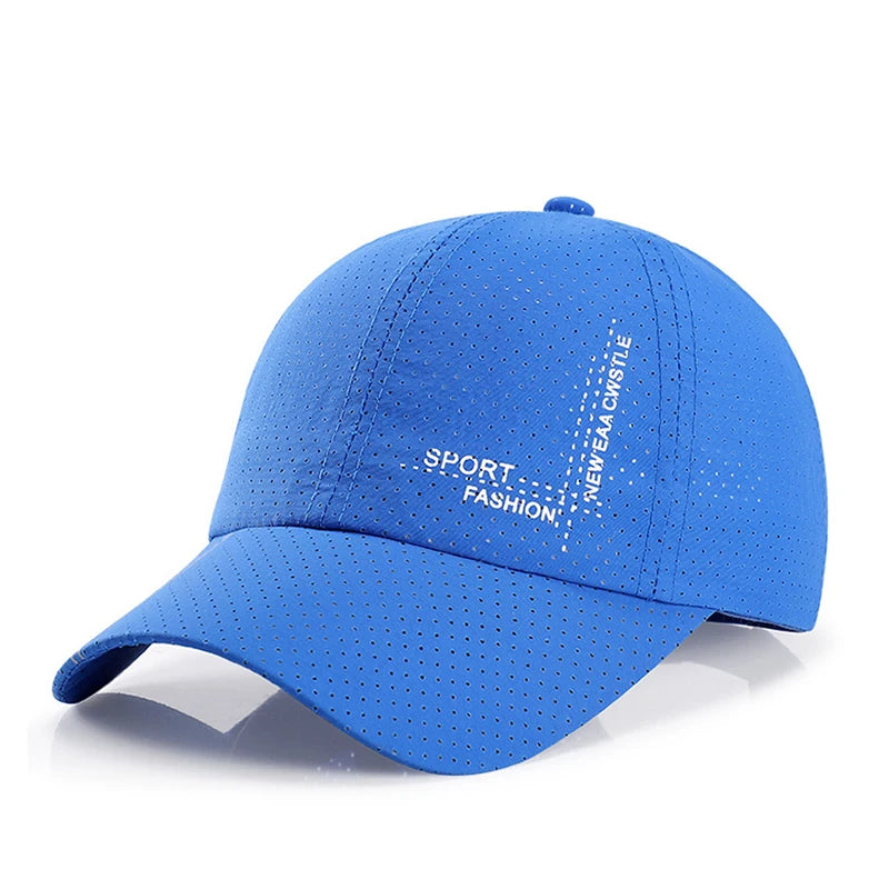 Breathable Mesh Summer Outdoor Sports Hat Unisex Fashionable Baseball Cap