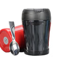 Wholesale Customized Stainless Steel Vacuum Insulated Thermos Food Jar Lunch Flask with Spoon for Business Gifts