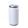Customer Logo Best Sale 12oz Sublimation Blank Stainless Steel Double Wall Cola Water Bottle 350ml Thermos Vacuum Cans Mugs